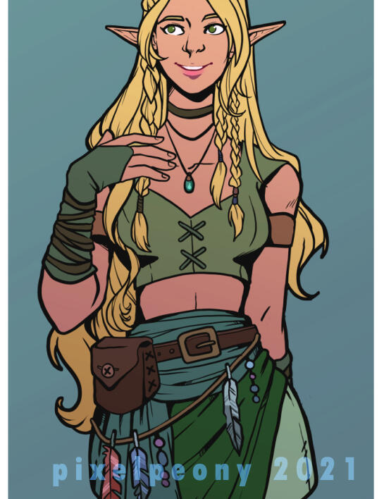 DnD Elf Commission